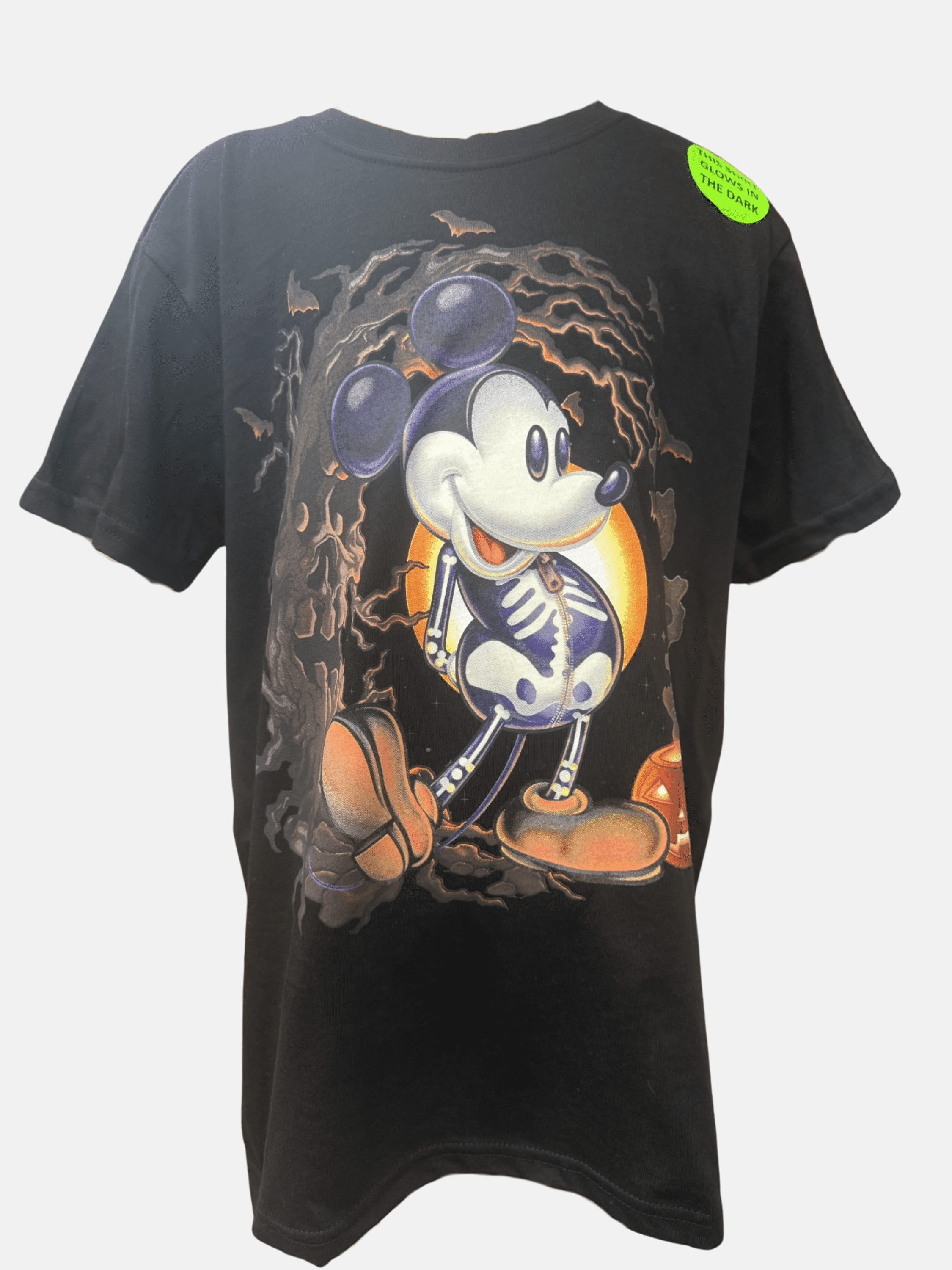 Disney GITD Halloween Spooky Mickey Adult Tee