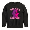 thumbnail image 1 of Disney - Gal Pals Forever - Toddler & Youth Crewneck Fleece Sweatshirt, 1 of 5