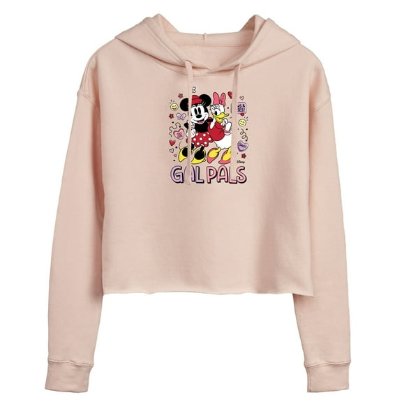 Disney - Gal Pals - Juniors Cropped Pullover Hoodie