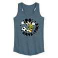 thumbnail image 1 of Disney - Game Face Soccer - Women's Racerback Tank Top, 1 of 5