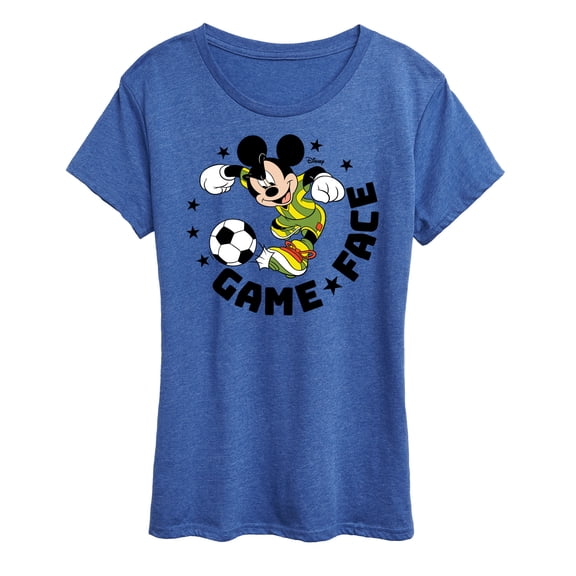 Disney - Game Face Soccer - Women's Short Sleeve Graphic T-Shirt