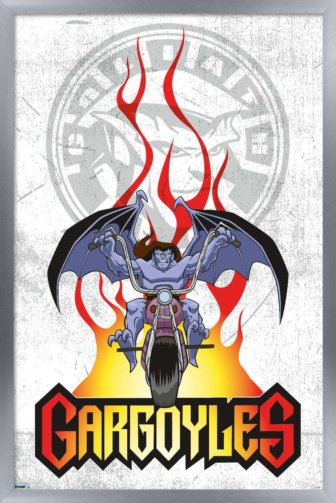 Disney Gargoyles - Goliath Wall Poster, 14.725" x 22.375", Framed