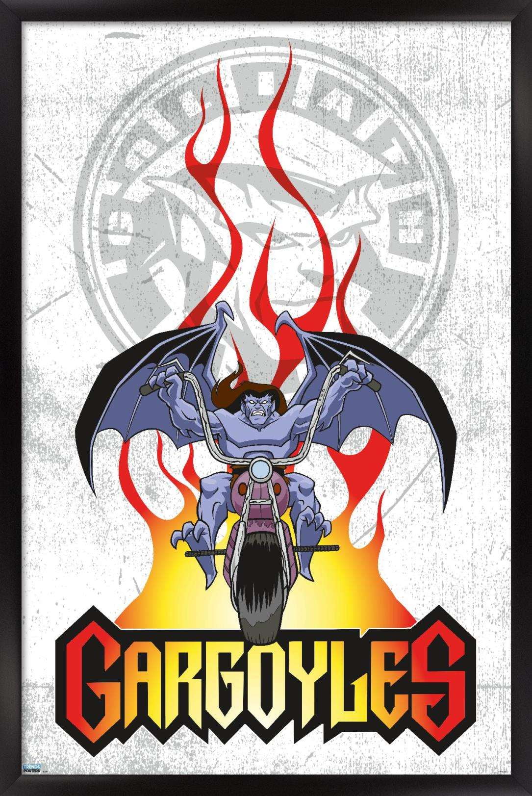 Disney Gargoyles - Goliath Wall Poster, 14.725" x 22.375", Framed