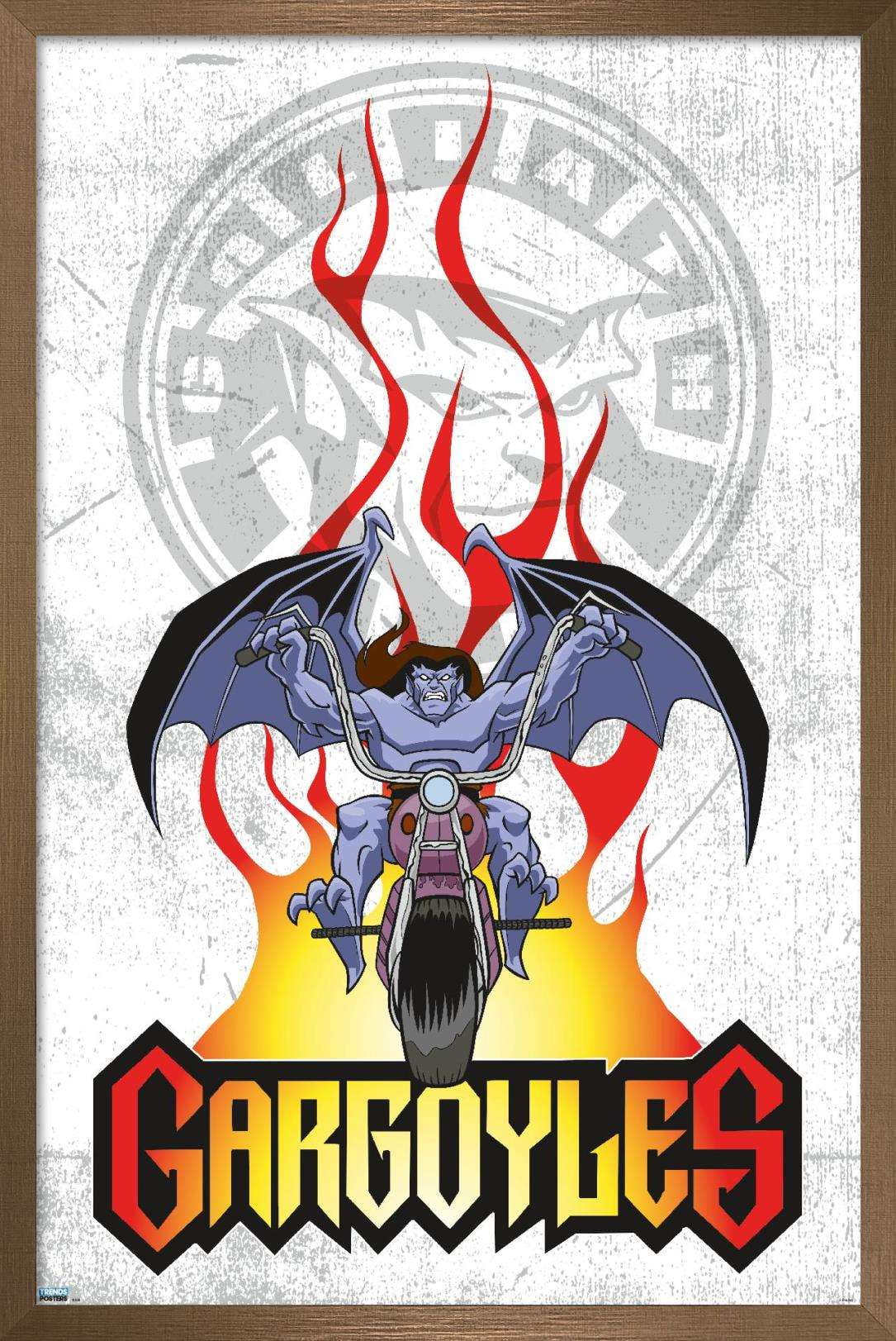 Disney Gargoyles - Goliath Wall Poster, 22.375" x 34", Framed