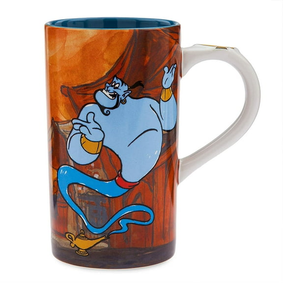 Disney Aladdin Genie Tall ceramic Coffee Tea MUG New