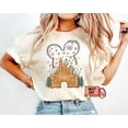 thumbnail image 1 of Disney Gingerbread Castle Shirt, Xmas Watercolor Castle Shirt, Disney Xmas Trip Tee, Minnie Christmas Shirt, Disney Xmas Tee, 1 of 4
