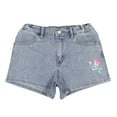 thumbnail image 1 of Disney Girl's Little Mermaid Ariel and Flounder Denim Kids Shorts, 1 of 6