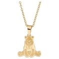 thumbnail image 1 of Disney, Girl's/Tween 10K Yellow-Gold Winnie the Pooh Pendant Necklace, 18" Chain, 1 of 2