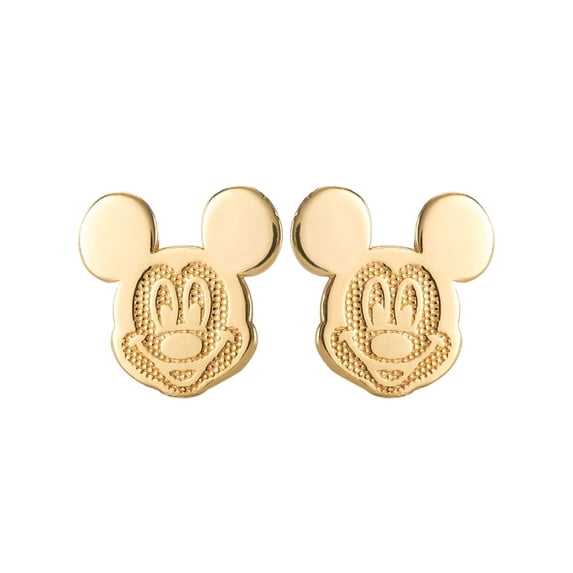Disney - Girl's/Tween Mickey Mouse 10kt Gold Stud Earrings