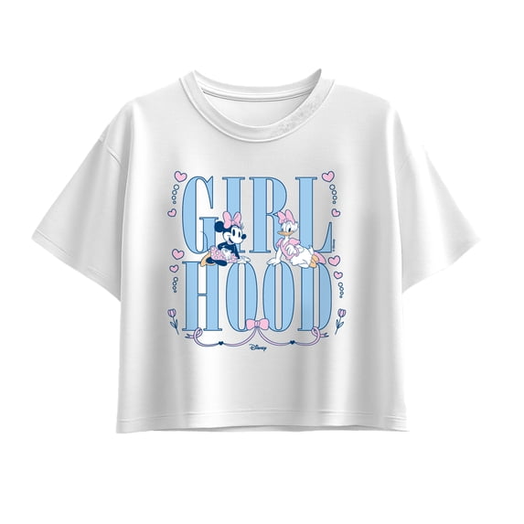 Disney - Girlhood - Youth Girl Short Sleeve Boxy Tee