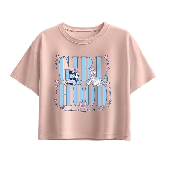 Disney - Girlhood - Youth Girl Short Sleeve Boxy Tee