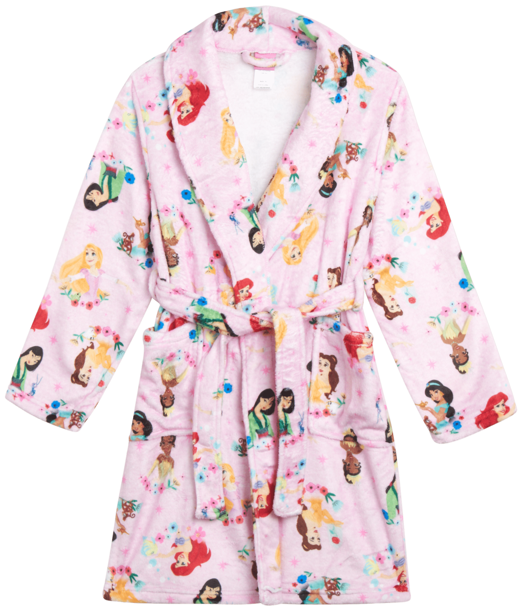 Disney Girls' Bathrobe Plush Fleece Sleepwear Robe Minnie Mouse