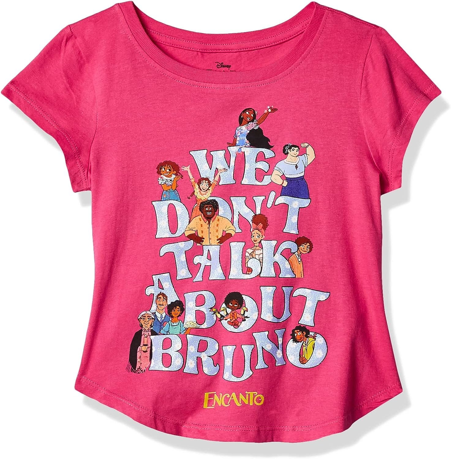 Disney Girls' Big Encanto We Don't Talk About Bruno T-Shirt - Walmart.com