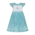 thumbnail image 1 of Disney Girls' Big Frozen Fantasy Nightgown, ELSA in Blue 2, 6, 1 of 1