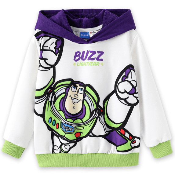 Disney Girls Boys Hoodies Sweatshirts Toy Story Buzz Lightyear Graphic Pullover Shcool Gifts Top 3T
