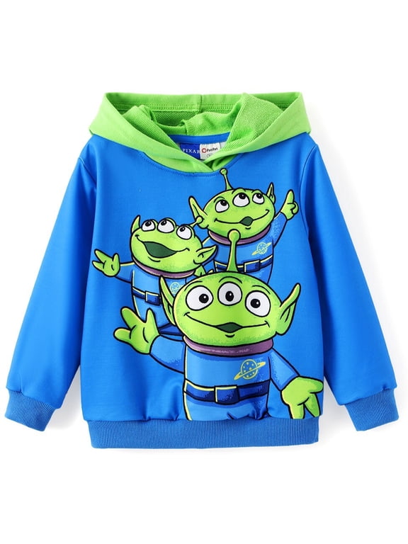 Girls Boys Hoodies Sweatshirts Toy Story Three-Eyed Alien Party Gifts Graphic Pullover Top 3-4T