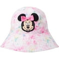 thumbnail image 1 of Disney Girls’ Bucket Hat – Reversible Minnie Mouse or Princess Sun Hat, 1 of 5