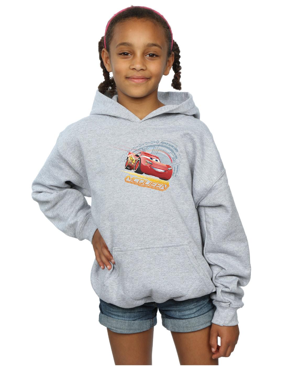 Disney Girls Cars Lightning McQueen Hoodie