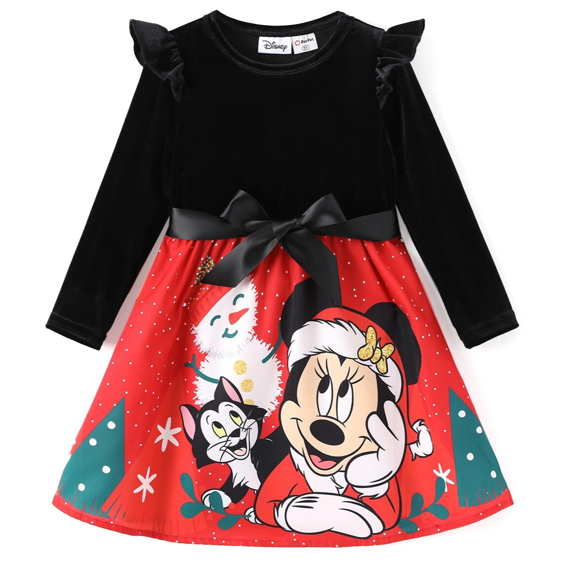 minnie christmas dress Disney Inspired Dress,disney Christmas for Toddler,holiday Dress,christmas Dress for Girl,christmas Mouse Dress Featuring snowflakes this simple design is perfect for the holidays whether youre in the Parks or at home Minnie Mouse Dress for Girls