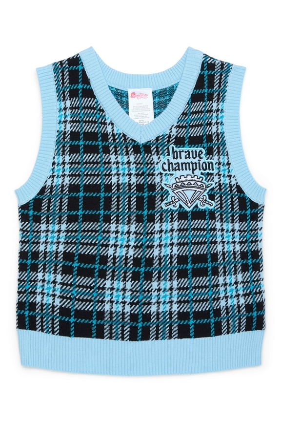Disney Girls Descendants The Rise of Red Champion Sweater Vest, Sizes 4-16