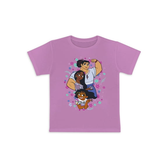 Disney Girls Encanto Madrigal Sisters, Crew Neck, Short Sleeve, Graphic T-Shirt, Sizes 4-16