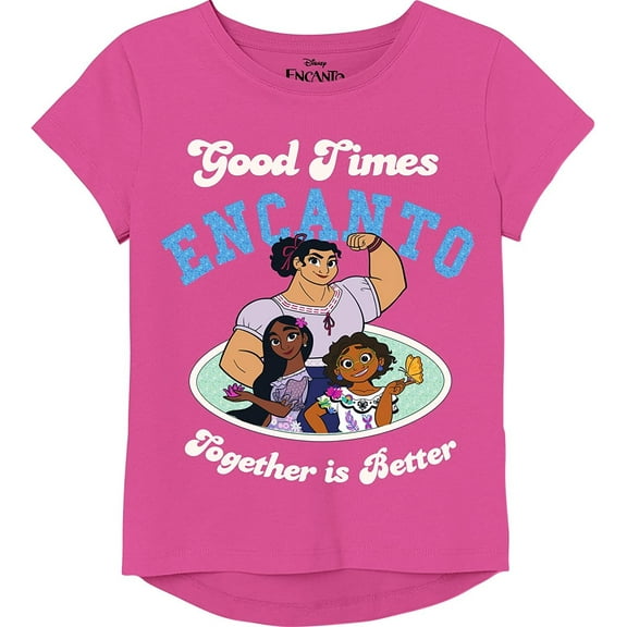 Disney Girls' Encanto Mirabel, Isabela, Luisa Better Together T-Shirt