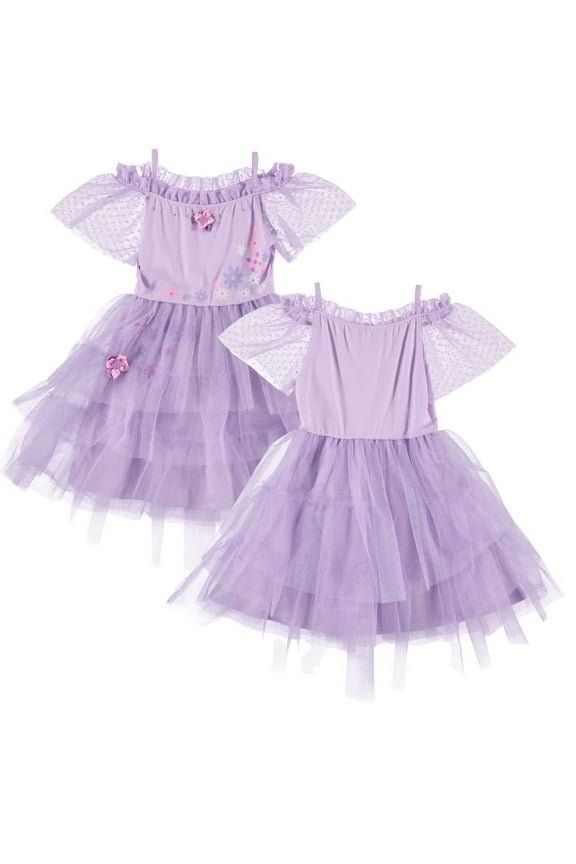 Girls Encanto Mirabel and Isabela Costume Dress- Girls Encanto Dress Sizes XS-XL