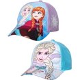 thumbnail image 1 of Disney Girls' Frozen Baseball Cap - 2 Pack Princess Elsa and Anna Curved Brim Strap Back Hat (2T-7), 1 of 6