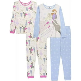 Favorite Characters Girls Disney Frozen II Elsa Explore and Believe 4 Piece Cotton Pajama 8 Walmart