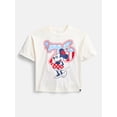 thumbnail image 1 of Minnie Mouse Girls 76 Graphic Tee, Sizes 4-18, 1 of 10