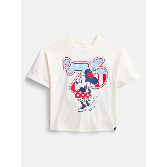 Minnie Mouse Girls 76 Graphic Tee, Sizes 4-18