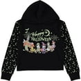 thumbnail image 1 of Disney Girls Halloween Hoodie- Minnie Mouse, Mickey Mouse,Pluto,Daffy Duck and Friends- Sizes 4-16 Black, 1 of 4