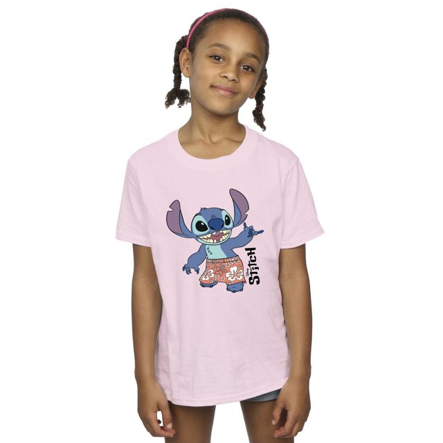 Disney Girls Lilo & Stitch Bermuda Shorts Cotton T-Shirt - Walmart.com