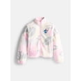 thumbnail image 1 of Disney Lilo & Stitch Girls Camo Floral Print Fleece Zip Up Jacket, Size 4-16, 1 of 3