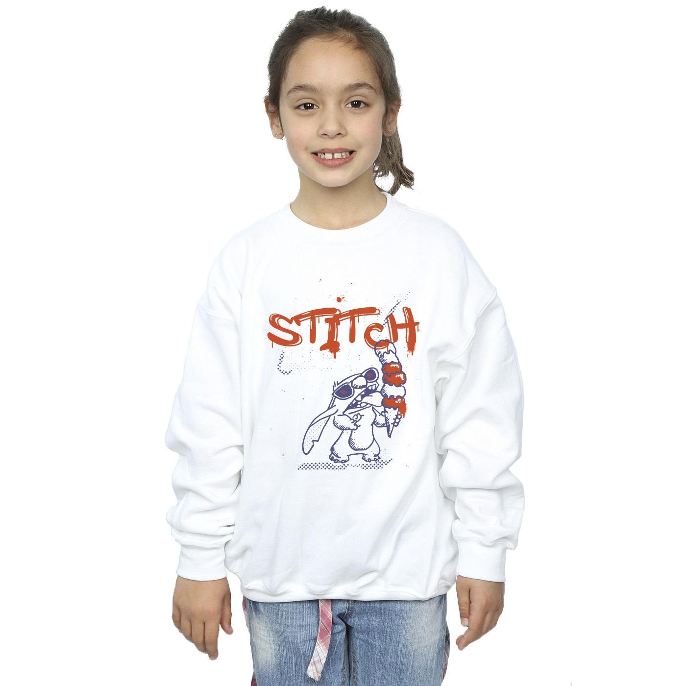 Disney Girls Lilo & Stitch Ice Creams Sweatshirt