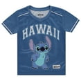 thumbnail image 1 of Disney Girls Lilo & Stitch Soccer Jersey T-Shirt - Girls Sizes 4-16 Navy, 1 of 8