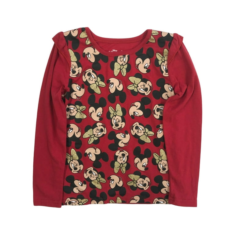 Mickey mouse best sale glitter shirt