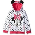 thumbnail image 1 of Disney Girls' Minnie Hoodie with Bow and Ears- Toddler, Little and Big Girl, 5T, 1 of 6