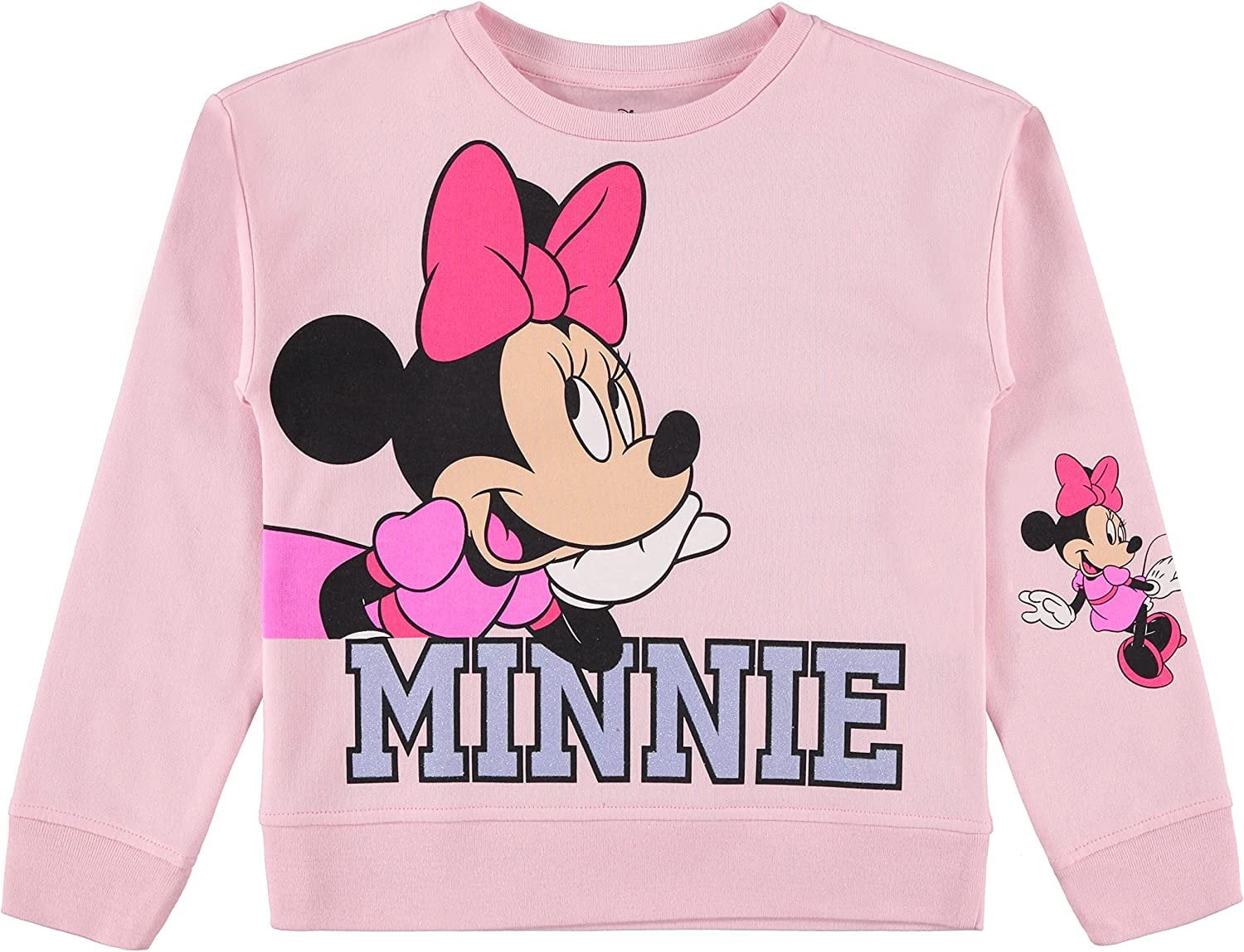 Pink top mickey sweatshirt