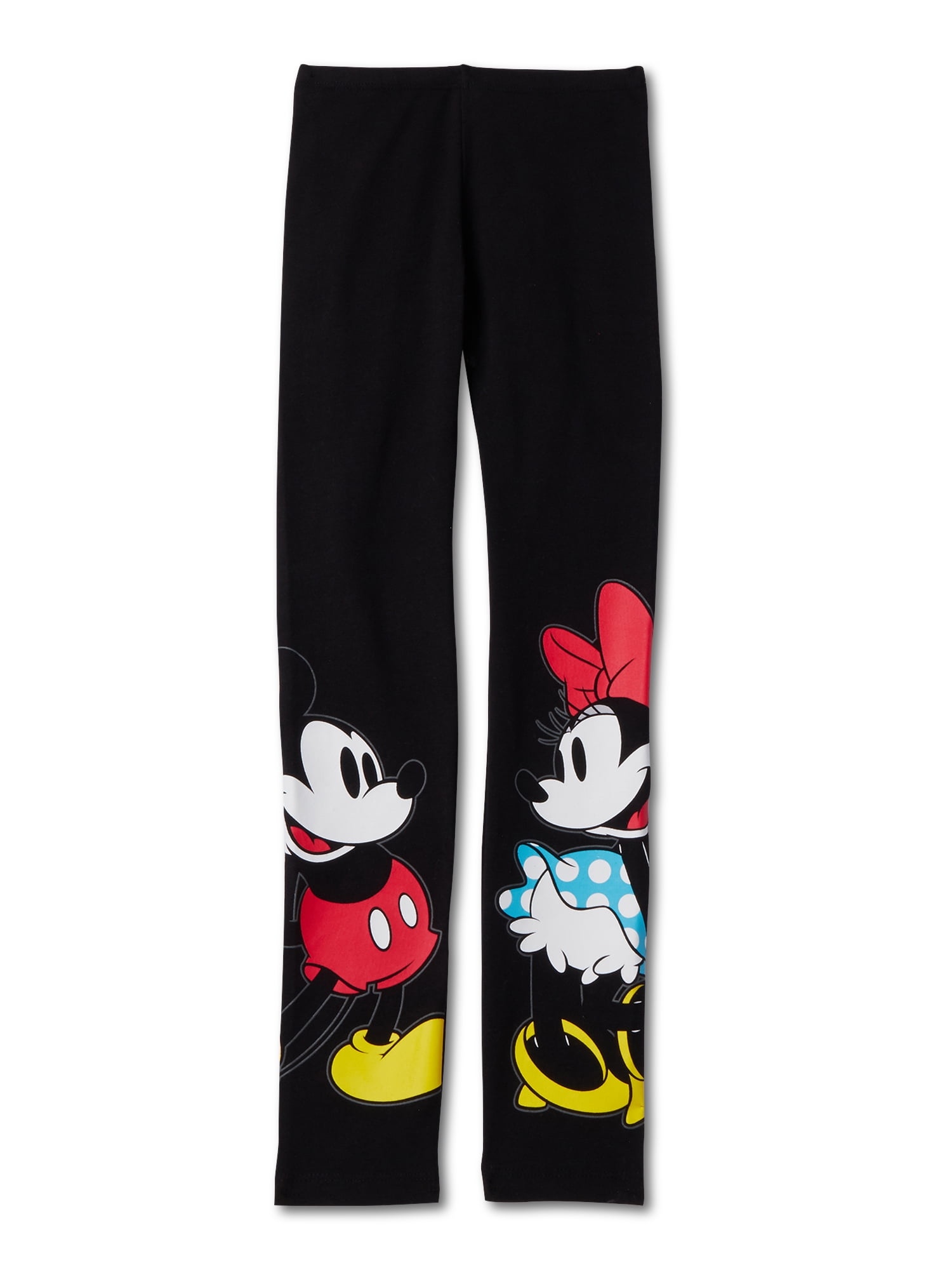 Disney Girls' Minnie and Mickey Mouse Leggings 