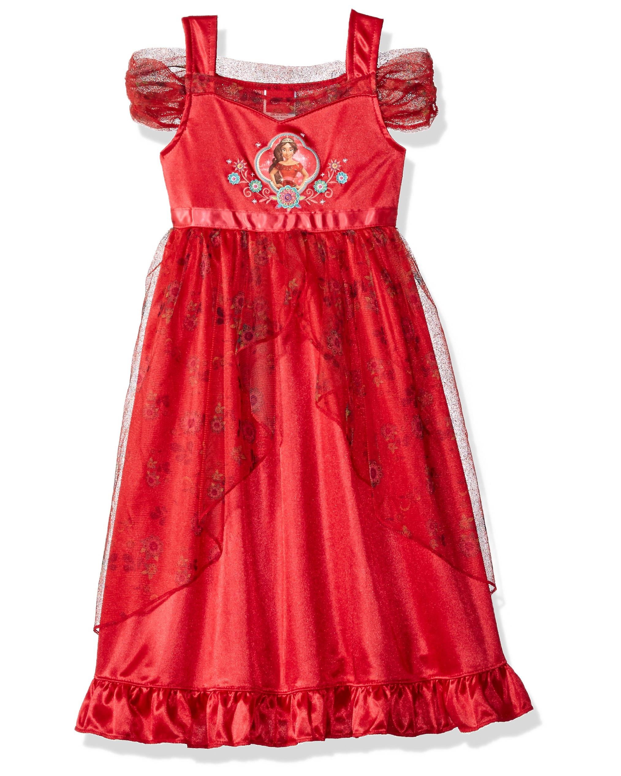 Disney Girls Nightgown Elena of Avalor Dressy Pajama Holiday Gown