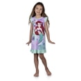 thumbnail image 1 of Disney Girls' Nightgown Princesses Dorm Short Sleeve Pajama Sleepwear Night Shirt, Ariel, Size: 4, 1 of 8
