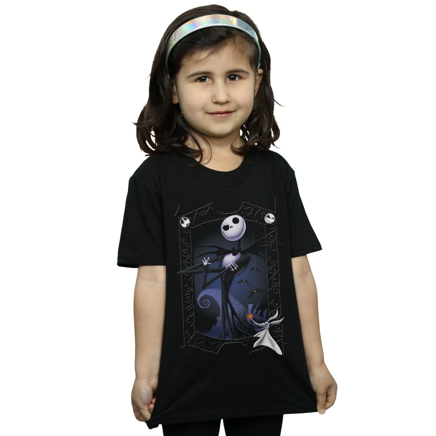 Disney Girls Nightmare Before Christmas Pumpkin King Cotton T-Shirt