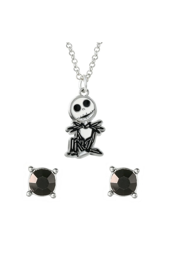 - Girls Nightmare before Christmas Jack, Pendant and Earring Set