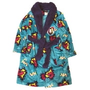 Disney Girls Plush Blue & Purple Descendants Robe House Coat Size 10