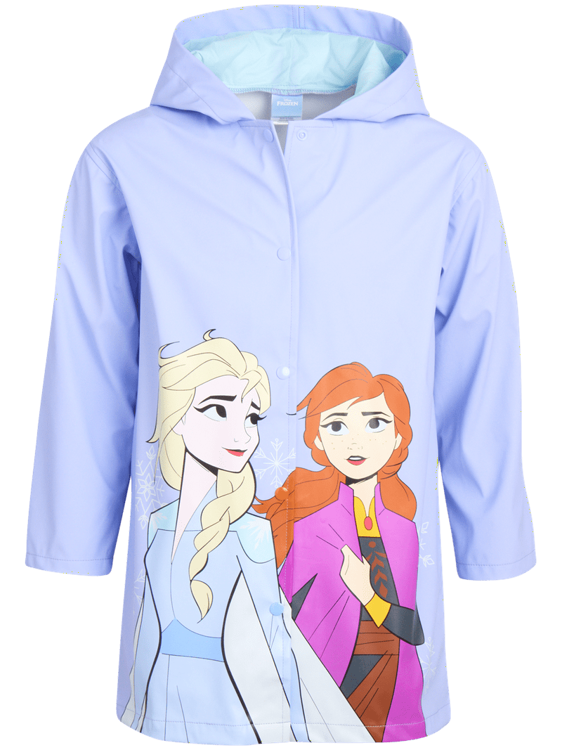 Disney Princess Raincoat for Kids: Minnie Mouse, Frozen Elsa, Anna