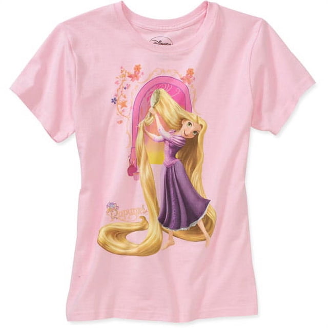 Disney Girls' Rapunzel Graphic Tee
