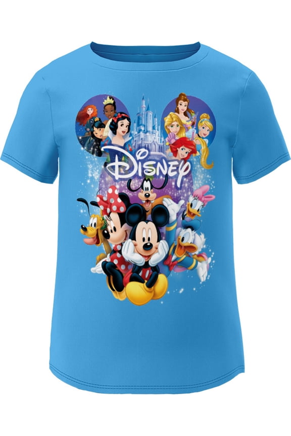 Spectacular Cast Blue Youth Short Sleeve Fashion Tee, XS-L (Girl's)