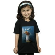 Disney Girls The Lion King Movie Zazu Poster Cotton T-Shirt