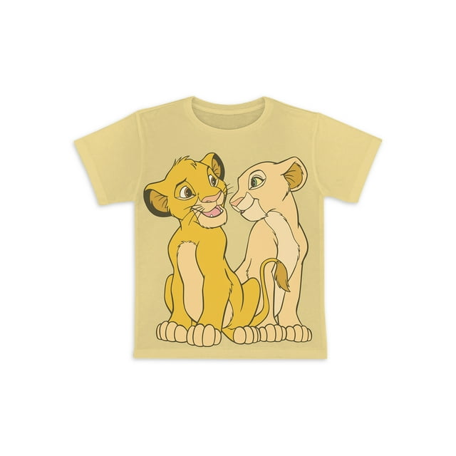 Find Your Perfect Disney Girls The Lion King Simba and Nala, Crew Neck